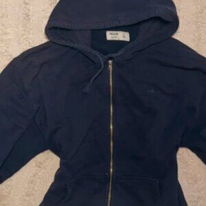 hollister navy hoodie